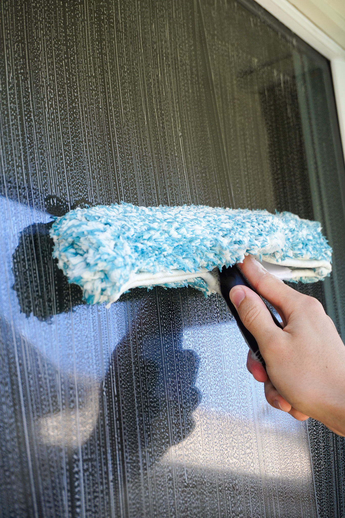 Interior window cleaning